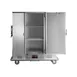 Metro MBQ-180 1-Section 1-Door Heated Banquet Cabinet, 180 Plate Capacity, Steel, 1650W, Shelves 5 image