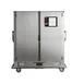 Metro MBQ-200D 2-Door Stainless Steel Heated Banquet Cabinet, 200 Plate Capacity, 1650W, Casters 1 image