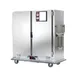 Metro MBQ-200D 2-Door Stainless Steel Heated Banquet Cabinet, 200 Plate Capacity, 1650W, Casters 3 image