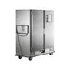 Metro MBQ-200D 2-Door Stainless Steel Heated Banquet Cabinet, 200 Plate Capacity, 1650W, Casters 4 image