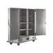 Metro MBQ-200D 2-Door Stainless Steel Heated Banquet Cabinet, 200 Plate Capacity, 1650W, Casters 5 image