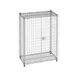 Metro MQSEC55E MetroMax Q Stationary Security Shelving Unit - 27" x 51" x 66" 1 image