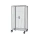 Metro MQSEC55VE MetroMax Q Stem Caster Mobile Security Shelving Unit, 28" x 53" x 68" 1 image