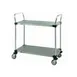 Metro MW103 Super Erecta MW Standard Duty Utility Cart w/ 2 Solid Shelves - 18" x 24" x 38" 1 image