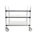 Metro MW208 Super Erecta MW Standard Duty Utility Cart w/ 3 Solid Shelves - 24" x 36" x 39" 3 image