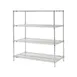 Metro N346C Super Erecta 4-Shelf Stationary Wire Shelving Starter Unit, Chrome - 18" x 42" x 63" 1 image