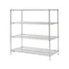 Metro N356C Super Erecta 4-Shelf Wire Shelving Stationary Starter Unit, Chrome - 18" x 48" x 63" 1 image