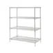 Metro N426C Super Erecta 4-Shelf Wire Shelving Stationary  Starter Unit, Chrome - 21" x 30" x 63" 1 image