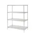 Metro N516C Super Erecta 4-Shelf Wire Stationary Shelving Starter Unit, Chrome  - 24" x 24" x 63" 1 image