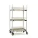 Metro PR36VX2-XDR Metromax İ Mobile Drying Rack with 3 Tray Racks and Drip Tray, 26" x 38" x 68" 1 image