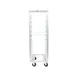 Metro RF23N 11 Pan Aluminum End Load Roll-In Refrigerator Pan Rack with 5" Slide Spacing 3 image