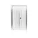 Metro SEC33C Super Erecta Chrome Stationary Security Unit, 38 1/2" x 21 1/2" x 66 13/16" 4 image