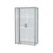 Metro SEC33S-SD Super Erecta Stainless Steel Mobile Security Cage, 21 1/2" x 40 3/4" x 62" 1 image