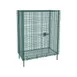 Metro SEC53K3 Super Erecta Metroseal Green Epoxy Stationary Security Unit, 27.25" x 38.5" x 66.8" 1 image
