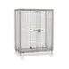 Metro SEC55S-HD Super Erecta Heavy Duty Stainless Steel Dolly and Plate Caster Security Unit 1 image