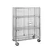 Metro SEC63EC Super Erecta Mobile Chrome Wire Security Shelving Unit, 33.5" x 40.75" x 67.9" 1 image