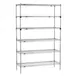 Metro SEZ-184874C-S-42 Super Erecta 6-Shelf Wire Shelving Starter Unit, Chrome - 18" x 48" x 74" 1 image