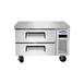 Atosa USA MGF8448GR 35" 2 Drawers Refrigerated Chef Base, Stainless Steel, 4.7 cu. ft. 1 image