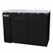 Migali C-BB48-HC 48" Two Section Back Bar Cooler with Solid Door, 11.8 cu. ft. 1 image