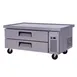 Migali C-CB52-60-HC 60" 2 Drawers Refrigerated Equipment Stand/Chef Base, 10.4 cu. ft. 1 image