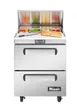 Migali C-PP44-D-HC 44" 1-Section Refrigerated Pizza Prep Table w/ 2 Drawers, 6.5 cu. ft. 1 image