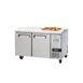 Migali C-RWT67-HC 67" 2-Section Worktop Refrigerator w/ 2 Doors, 20 cu. ft. 1 image
