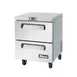 Migali C-U27R-D-HC 27" 1-Section Worktop Refrigerator w/ 2 Drawers, 6.5 cu. ft. 1 image