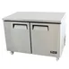 Migali C-U48F-HC 48" 2-Door Undercounter Freezer, Stainless Steel, Rear-Mount, 12 cu. ft. Temp, R290 1 image