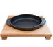 Mibrasa CWCS20 Casserole Dish Support, Iroko Wood 1 image