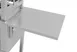 Mibrasa DLS D-Table, Drop Leaf Stand, Compatible with Models Rm 60, Rm Se 60 1 image