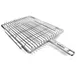 Mibrasa KRD4030H6 Turbot Double Grill Basket, 15-11/16" W x 11-4/5" D x 2-5/8" H, BBQ Accessory 1 image