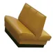MKLD 36-V3CB-D Double Booth, 48L x 36H, Upholstered 3-Vertical Channel Back & Seat 1 image
