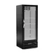 Beverage Air MMF12HC-1-B 24" 1 Glass Door Freezer Merchandiser in Black, 11.9 cu. ft. 1 image