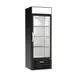 Beverage Air MMF19HC-1-B 27" 1 Glass Door Merchandiser Freezer in Black, 17.87 cu. ft. 1 image