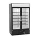 Beverage-Air MMF44HC-1-B 47" 2 Glass Door Merchandising Freezer in Black, 44 cu. ft. 1 image