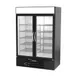 Beverage-Air MMF49HC-1-B 52" 2 Glass Door Merchandising Freezer in Black, 46.2 cu. ft. 2 image