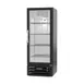 Beverage Air MMR12HC-1-B 24"1-Section Glass Door Merchandiser Refrigerator in Black, 12 cu. ft. 2 image