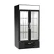 Beverage Air MMR35HC-1-B 39" Two Glass Door Merchandiser Refrigerator in Black, 36.87 cu. ft. 1 image