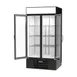 Beverage Air MMR35HC-1-B 39" Two Glass Door Merchandiser Refrigerator in Black, 36.87 cu. ft. 4 image