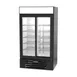Beverage Air MMR38HC-1-B 43" Two Glass Door Merchandiser Refrigerator in Black, 35.87 cu. ft. 2 image