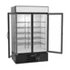 Beverage Air MMR44HC-1-B 47" Two Glass Door Merchandiser Refrigerator in Black, 40 cu. ft. 3 image