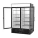 Beverage Air MMRF49HC-1-A-BW 52" Merchandiser, 42 cu ft Freezer & Refrigerator, Black, Glass, LED, R‑290 4 image