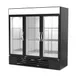 Beverage Air MMRR72HC-1-B-BW-WINE 75" Glass Door Wine Merchandiser, Dual Temperature, 65.47 cu. ft. 2 image