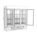 Beverage Air MMRR72HC-1-B-WW-WINE 75" Glass Door Wine Merchandiser, Dual Temperature, 65.47 cu. ft. 3 image