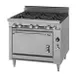 Montague Company 136-5X 36" Gas Heavy Duty Range w/ (3) Open Burners, Standard Oven, 220.000 BTU 1 image