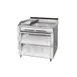 Montague Company 36-1E 36" Gas Heavy Duty Range w/ 12" Griddle, (2) Even Heat Hot Tops, Open Cabinet Base, 55.000 BTU 1 image