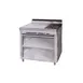 Montague Company 36-3G 6" Gas Heavy Duty Range w/ (2) Open Burners, (2) Gradient Heat Hot Tops, Standard Oven, 97.000 BTU 1 image