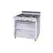 Montague Company 36-5 36" Gas Heavy Duty Range w/ (6) Open Burners,Open Cabinet Base, 180.000 BTU 1 image