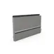 Montague Company HB-48 48" x 18" Stainless Steel Backguard Flue Riser without Shelves 1 image