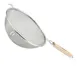 Winco MS3A-8D 8" Stainless Steel Fine Double Mesh Strainer, Round 3 image